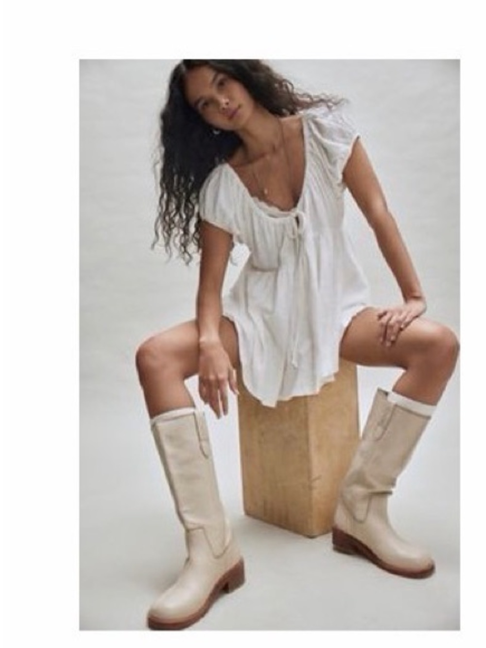 Free People Blaze pull on boots EUC